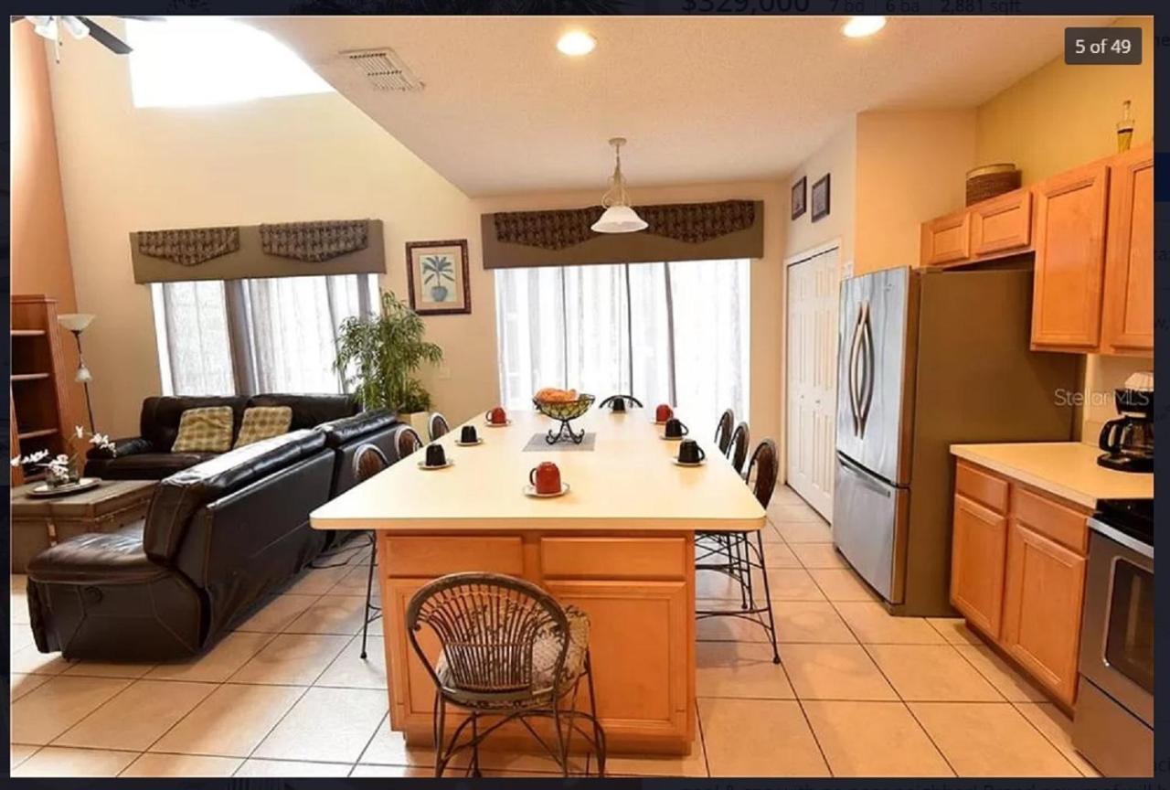 7 Bedroom, 6 Bath And Pool Near Disney In Emerald Island 4 King Master Suites Kissimmee Exterior foto