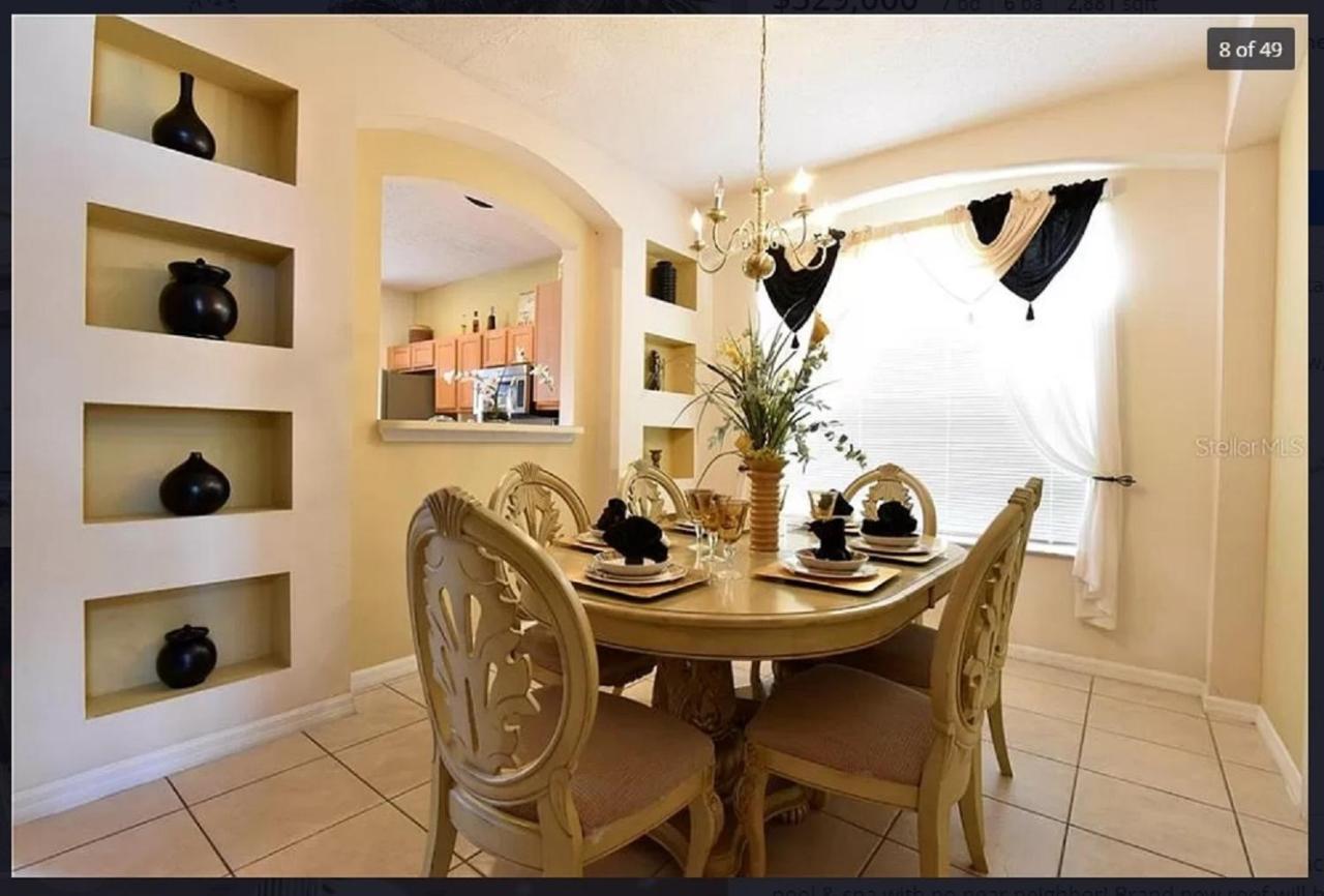 7 Bedroom, 6 Bath And Pool Near Disney In Emerald Island 4 King Master Suites Kissimmee Exterior foto